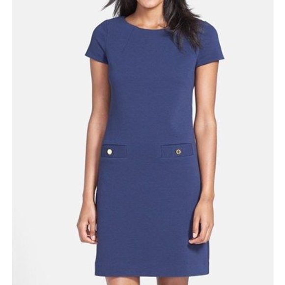 Lilly Pulitzer - Navy Layton Dress - EUC - Picture 1 of 5